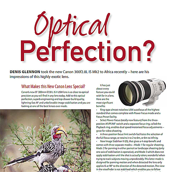 Canon 30mm F2.8 Mk II Lens - Optical Perfection?