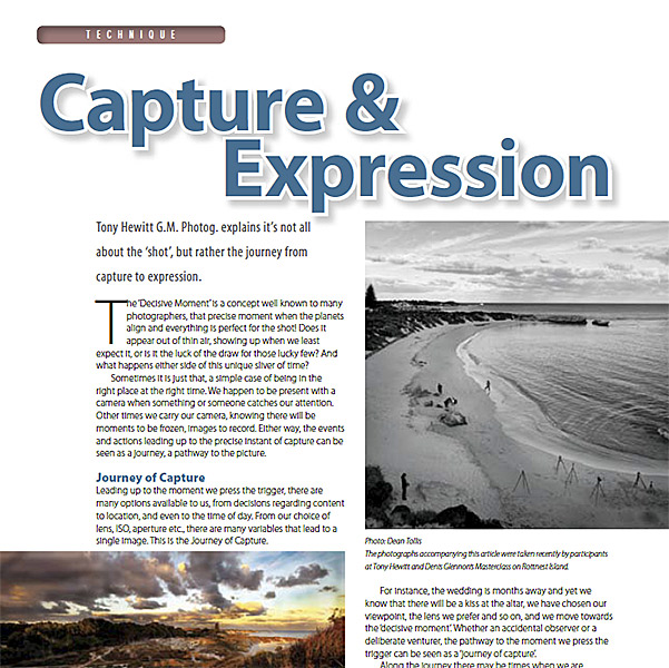 Capture & Expression by Tony Hewitt